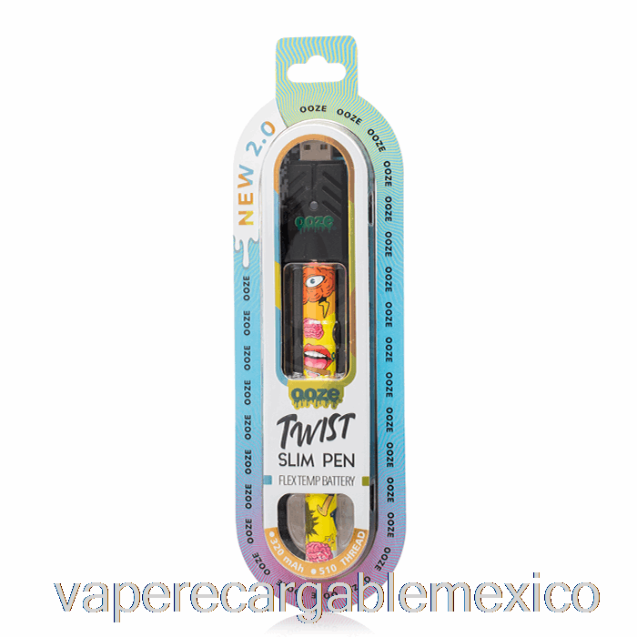 Vaporizador Recargable Rezuma Delgado Giro Pluma 2.0 Flex Temp Batería Lluvia De Ideas